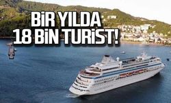 Bir yılda 18 bin turist!