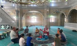 Alaplı'da öğrenciler hem Kur'an öğreniyor hem spor yapıyor!