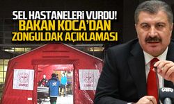 Fahrettin Koca'dan sel sonrası Zonguldak açıklaması!