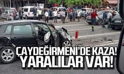 Çaydeğirmeni'de kaza! Yaralılar var!