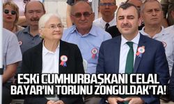 Eski Cumhurbaşkanı Celal Bayar'ın torunu Zonguldak'ta!