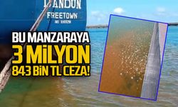 Bu manzaraya 3 milyon 843 bin TL ceza!