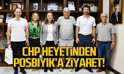 CHP heyetinden Posbıyık'a ziyaret!
