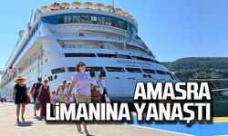 Dev kruvaziyer Amasra Limanına yanaştı