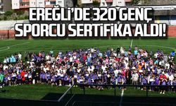 Ereğli’de 320 Genç Sporcu Sertifika Aldı!