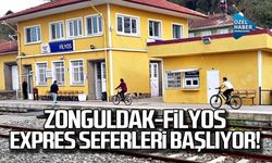 Zonguldak-Filyos expres seferleri başlıyor!