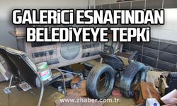 Galerici esnafından belediyeye tepki