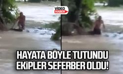 Hayata böyle tutundu Ekipler seferber oldu!