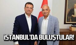 Çetin Bozkurt ve Ekrem İmamoğlu İstanbul'da buluştu!