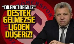 Salih Demir "Dilenci değiliz, destek gelmezse ligden düşeriz"