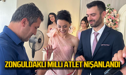 Milli Atlet Melike Malkoç nişanlandı