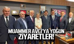 Muammer Avcı'ya yoğun ziyaretler!