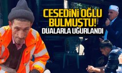 Cesedini oğlu bulmuştu... Dualarla uğurlandı!