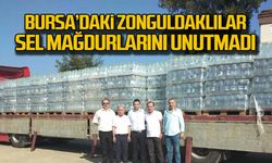 Bursa'daki Zonguldaklılar sel mağdurlarını unutmadı!