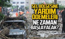 Sel bölgesinde yardım ödemeleri ne zaman başlayacak?