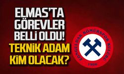 Elmas’ta görevler belli oldu!. Teknik adam kim olacak?