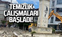 Devrek'te temizlik çalışmaları başladı!