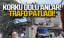 Korkutan analar! Trafo patladı!