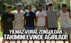 Yılmaz Vural Zonguldak takımını evinde ağırladı