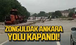 Zonguldak- Ankara yolu kapandı!