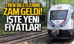 Zonguldak-Gökçebey-Karabük 2023 tren bilet fiyatları