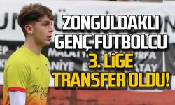 Zonguldaklı genç futbolcu 3. Lige transfer oldu!