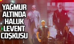 Zonguldak’ta yağmur altında Haluk Levent coşkusu