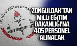 Zonguldak’tan Milli EğitimBakanlığı'na 405 personel alınacak