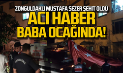 Mustafa Sezer şehit düştü! Acı haber baba ocağında