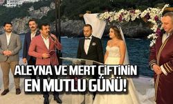 Aleyna ve Mert çiftinin en mutlu günü!