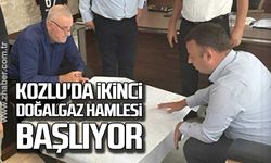 Kozlu'da ikinci doğalgaz hamlesi başlıyor