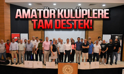 Amatör kulüplere malzeme desteği