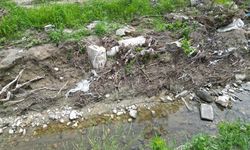 Antik su kanalının parçaları ortaya çıktı!