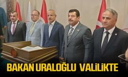 Ulaştırma ve Altyapı Bakanı Abdülkadir Uraloğlu valilikte