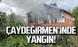 Çaydeğirmeni'nde yangın!