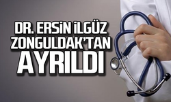 Dr. Ersin İlgüz Zonguldak’tan ayrıldı