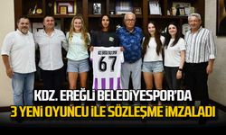 Kdz. Ereğli Belediyespor’da, 3 yeni oyuncu ile sözleşme imzaladı