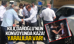 Kılıçdaroğlu'nun konvoyunda kaza! 4 yaralı!