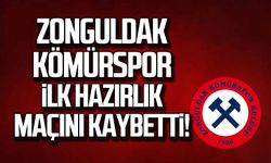 Zonguldak Kömürspor ilk hazırlık maçını kaybetti!