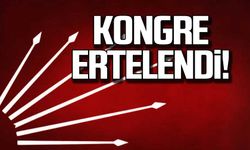 CHP Merkez İlçe kongresi ertelendi!