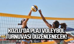 Kozlu'da plaj voleybol turnuvası düzenlenecek!