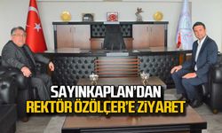 İNG Bank Şube Müdürü Sayınkaplan’dan Rektör Özölçer’e ziyaret