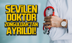 Sevilen Dr. Alper Bildi Zonguldak'tan ayrıldı