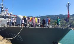 TCG Kilimli karakol gemisi vatandaşların ziyaretine açıldı!