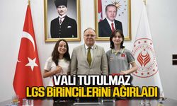 Vali Mustafa Tutulmaz LGS birincilerini ağırladı