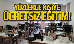 Yüzlerce kişiye ücretsiz eğitim!