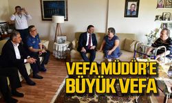 Vefa Müdür'e büyük vefa!