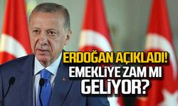 Erdoğan açıkladı! Emekliye zam mı geliyor?