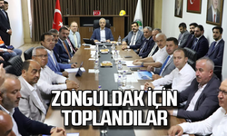 Zonguldak'ın yol sorunu için toplandılar!