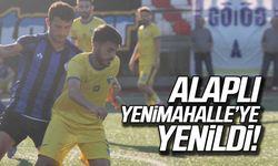 Alaplı Yenimahallespor'a yenildi!